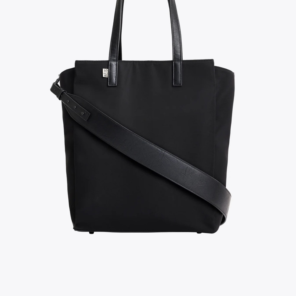 Elegant Black Tote Bag